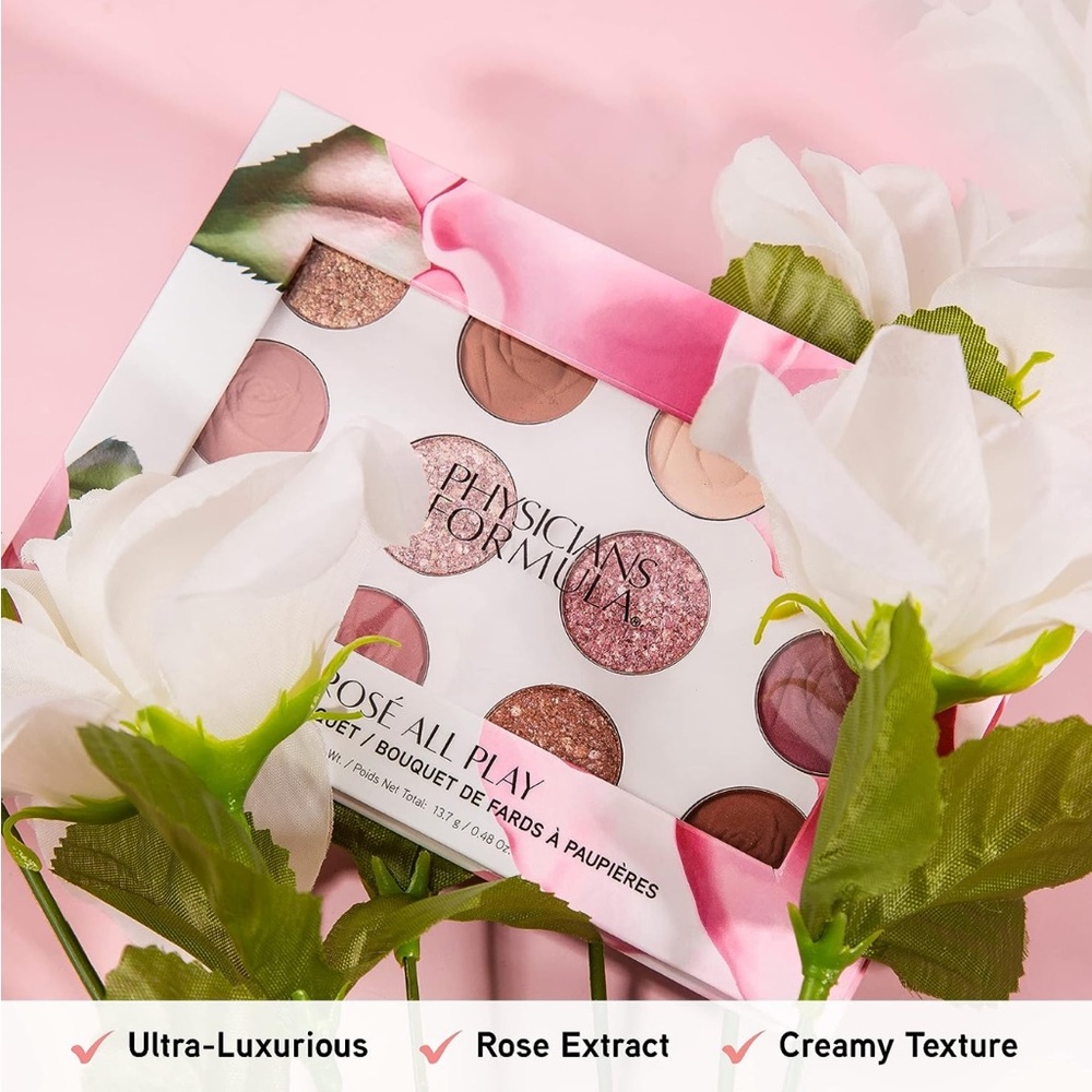 3/$30! Rose All Play Eyeshadow Pallet